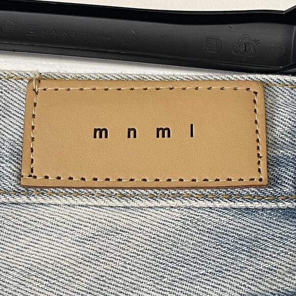 MNML MEN'S Star Design RARE FIND DENIM JEANS Size 29 - Picture 5 of 9